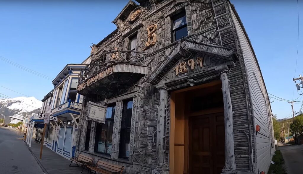 the Skagway Visitor Center in Alaska